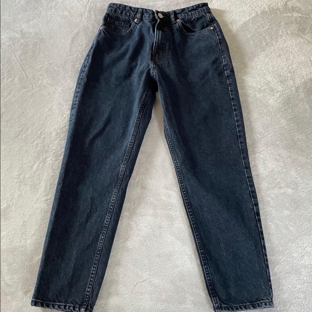 ZARA Dark Blue Mom Jeans Size 6